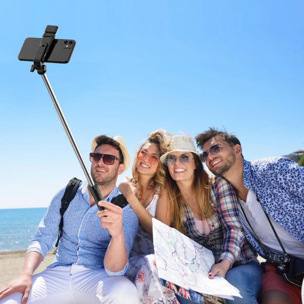 4 IN 1 SELFIE STICK + TRIPOD STAND WITH LIGHT